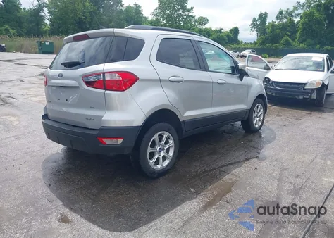 2018 Ford Ecosport Se из США, поврежденный, VIN MAJ6P1UL6JC210186